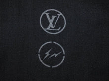 Load image into Gallery viewer, ルイヴィトン ストール エトール モノグラム エクリプス ブラーリー フラグメント M73743 ブラック 藤原ヒロシ 美品 38381