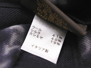 Louis Vuitton Stole Etole Monogram Eclipse Blurry Fragment M73743 Black Hiroshi Fujiwara Good Condition 38381