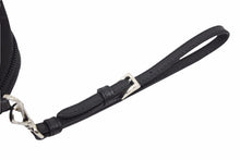 Load image into Gallery viewer, PRADA プラダ ナイロン ポーチ ミニ ナイロン 1NE393 三角ロゴ ブラック シルバー レディース 美品 38528