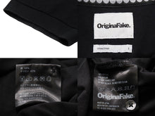 画像をギャラリービューアに読み込む, OriginalFake オリジナルフェイク ポロシャツ 12SPRING/SUMMER トップス コットン ナイロン ブラック ホワイト 3 良品 中古 56634