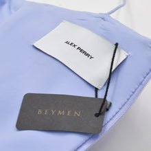 画像をギャラリービューアに読み込む, 新品未使用 ALEXPERRY アレックスペリー ミニドレス ナイロン スパンデックス ラインストーン パープル サイズ4 中古 4b003863