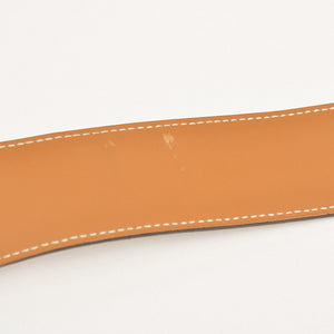 HERMES エルメス コンスタントベルト Hバックル リバーシブル仕様 ヴォーエプソン ◻︎80T刻印 ホワイト ブラウン 良品 中古 4a003878