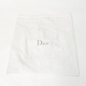Christian Dior Panarea Canage Tote Bag 01-RU-0190 Quilted PVC Leather Black Gold Hardware Good Used 4a003887