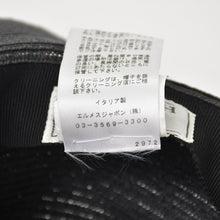 将图片加载到图库查看器，极美品 爱马仕 HERMES 帽子 57码 草帽 黑色 灰色 二手 4a003891