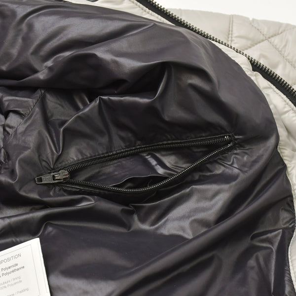 CHANEL シャネル キルティングスキースーツ P39414 スノーボード ジャンプスーツ ツナギ ココマーク ダイヤモンドキルト 46サイズ 美品 中古 4a003900