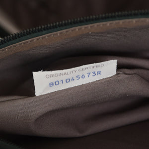 極美品 BOTTEGAVENETA ボッテガヴェネタ キャリーケース スーツケース V4658 イントレチャート ダークグリーン ブラック金具 中古 4a003904