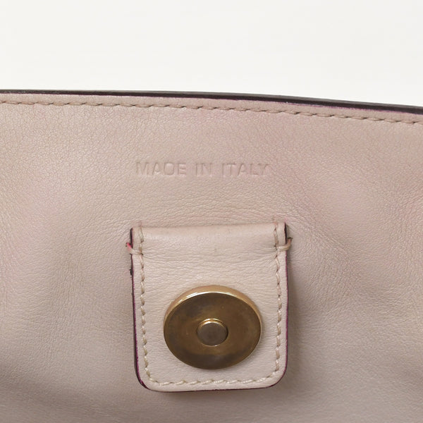 Christian Dior Diorissimo 2WAY Handbag Pink Leather Gold Hardware Good Condition Used 4a003907