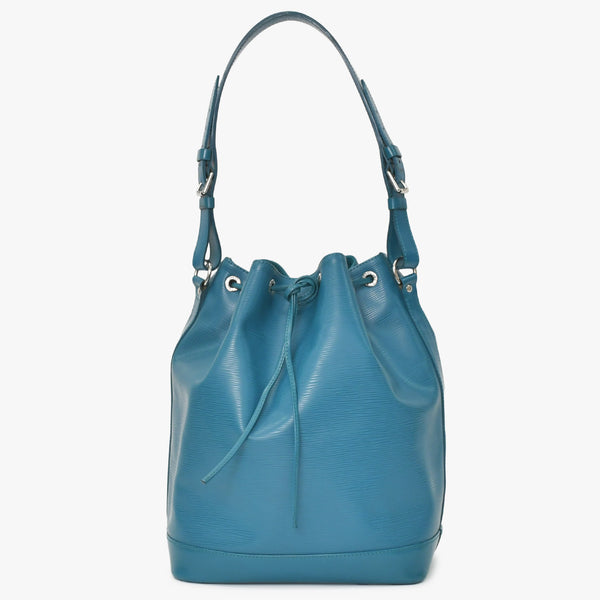 Very Good Condition LOUIS VUITTTON Noe BB Blue Turquoise Shoulder Bag M40846 Used 4a003930