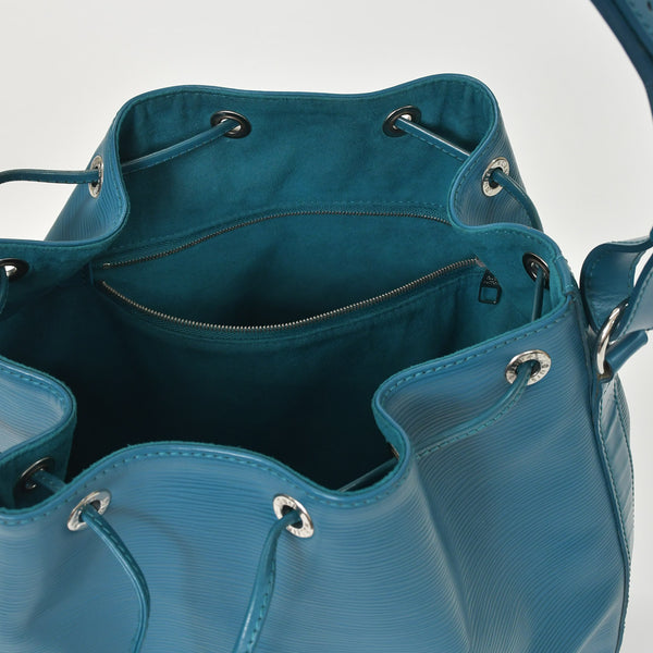 Very Good Condition LOUIS VUITTTON Noe BB Blue Turquoise Shoulder Bag M40846 Used 4a003930