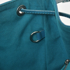 Very Good Condition LOUIS VUITTTON Noe BB Blue Turquoise Shoulder Bag M40846 Used 4a003930