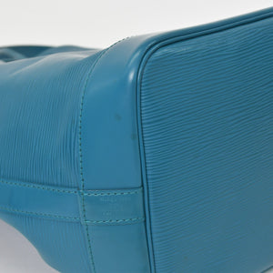 Very Good Condition LOUIS VUITTTON Noe BB Blue Turquoise Shoulder Bag M40846 Used 4a003930