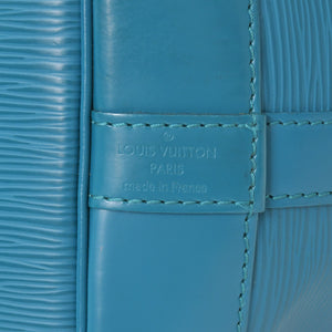 Very Good Condition LOUIS VUITTTON Noe BB Blue Turquoise Shoulder Bag M40846 Used 4a003930