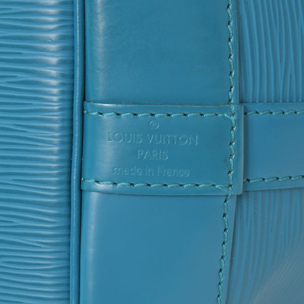 Very Good Condition LOUIS VUITTTON Noe BB Blue Turquoise Shoulder Bag M40846 Used 4a003930