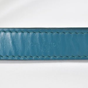 Very Good Condition LOUIS VUITTTON Noe BB Blue Turquoise Shoulder Bag M40846 Used 4a003930