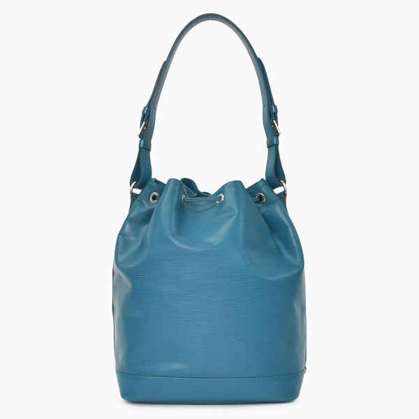 Very Good Condition LOUIS VUITTTON Noe BB Blue Turquoise Shoulder Bag M40846 Used 4a003930