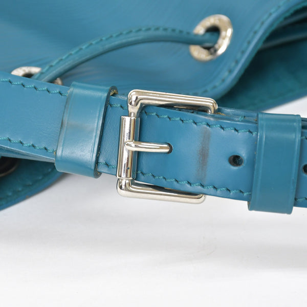 Very Good Condition LOUIS VUITTTON Noe BB Blue Turquoise Shoulder Bag M40846 Used 4a003930