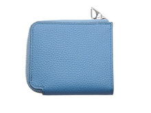 Load image into Gallery viewer, 未使用品 ITTI イッチ 二つ折り財布 CRISTY VERY COMPACT WLT .5 ブルー シルバー金具 中古 39506