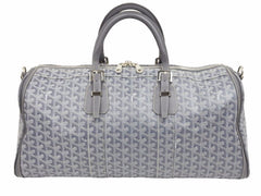 GOYARD ゴヤール ボストンバッグ クロワジュール50グレー オーダーカラー 総柄 ユニセックス 美品 40456