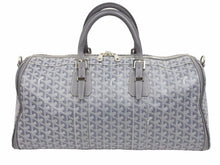 画像をギャラリービューアに読み込む, GOYARD ゴヤール ボストンバッグ クロワジュール50グレー オーダーカラー 総柄 ユニセックス 美品 N40456