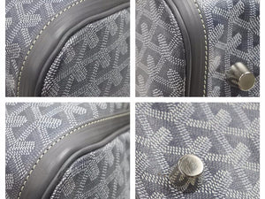 GOYARD ゴヤール ボストンバッグ クロワジュール50グレー オーダーカラー 総柄 ユニセックス 美品 40456