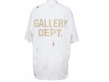 画像をギャラリービューアに読み込む, LANVIN ランバン GALLERY DEPT ギャラリーデプト ペンキ加工Tシャツ ホワイト マルチカラー 新品未使用 46292