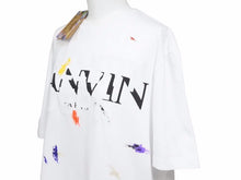 画像をギャラリービューアに読み込む, LANVIN ランバン GALLERY DEPT ギャラリーデプト ペンキ加工Tシャツ ホワイト マルチカラー 新品未使用 46292