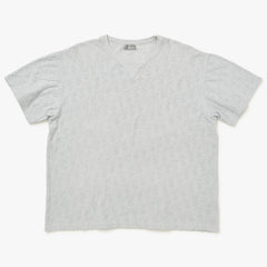極美品 Christian Dior クリスチャンディオール オブリーク テリーコットンジャガード Tシャツ 113J692A0614 パイル V字ステッチ グレー XLサイズ 中古 4a004085