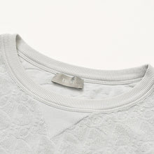 画像をギャラリービューアに読み込む, 極美品 Christian Dior クリスチャンディオール オブリーク テリーコットンジャガード Tシャツ 113J692A0614 パイル V字ステッチ グレー XLサイズ 中古 4a004085