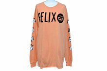 Load image into Gallery viewer, PACSUN パクサン FELIX フェリックス THE CAT 長袖 ロンT Mサイズ オレンジ 2019ss 未使用品 40895