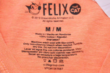 Load image into Gallery viewer, PACSUN パクサン FELIX フェリックス THE CAT 長袖 ロンT Mサイズ オレンジ 2019ss 未使用品 40895