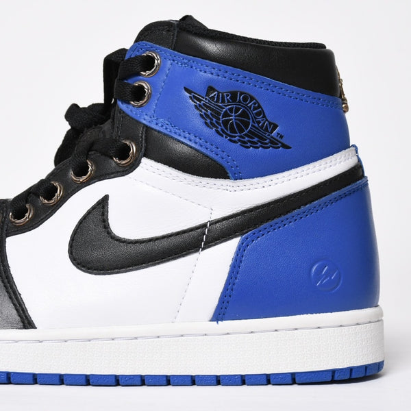 New and unused NIKE × FRAGMENT × CHROME HEARTS Air Jordan 1 sneakers 716371 Size 29.5cm Dagger decoration Used 4a008546