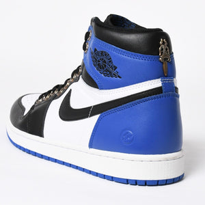New and unused NIKE × FRAGMENT × CHROME HEARTS Air Jordan 1 sneakers 716371 Size 29.5cm Dagger decoration Used 4a008546