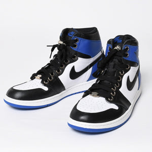 New and unused NIKE × FRAGMENT × CHROME HEARTS Air Jordan 1 sneakers 716371 Size 29.5cm Dagger decoration Used 4a008546