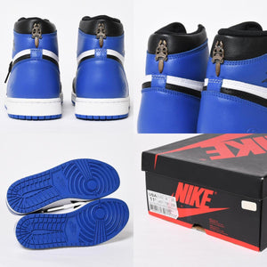 New and unused NIKE × FRAGMENT × CHROME HEARTS Air Jordan 1 sneakers 716371 Size 29.5cm Dagger decoration Used 4a008546