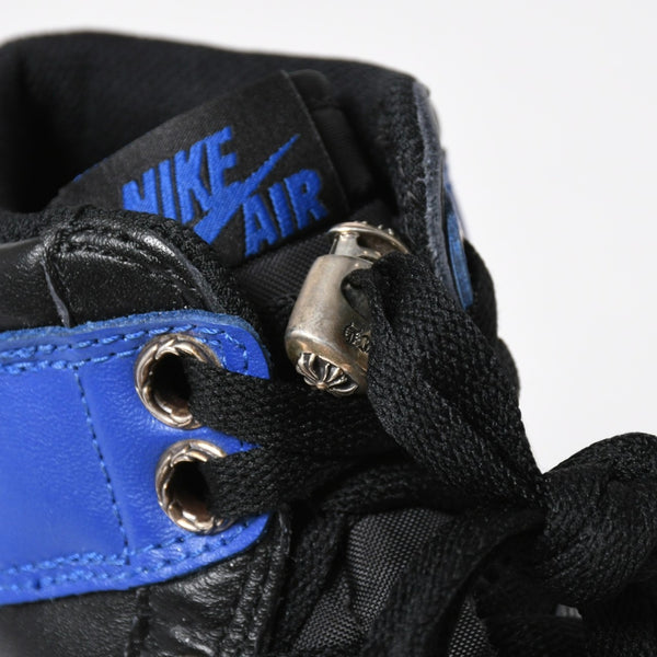 New and unused NIKE × FRAGMENT × CHROME HEARTS Air Jordan 1 sneakers 716371 Size 29.5cm Dagger decoration Used 4a008546