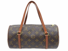 Load image into Gallery viewer, LOUIS VUITTON ルイヴィトン パピヨン26 パピヨン 旧型 M51386 モノグラム ハンドバッグ ブラウン ヴィンテージ 中古 41120