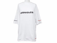 Load image into Gallery viewer, MONCLER モンクレール MAGLIA 半袖Tシャツ E10918041250 8390T ホワイト コットン サイズL 美品 41167