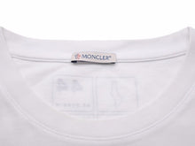 画像をギャラリービューアに読み込む, MONCLER モンクレール MAGLIA 半袖Tシャツ E10918041250 8390T ホワイト コットン サイズL 美品 41167