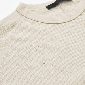Excellent condition JUNNAKAYAMA long-sleeved thermal T-shirt, size L (JN-F)W24-017 Cotton Beige Used 4a004117