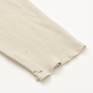 Excellent condition JUNNAKAYAMA long-sleeved thermal T-shirt, size L (JN-F)W24-017 Cotton Beige Used 4a004117