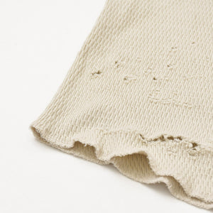 Excellent condition JUNNAKAYAMA long-sleeved thermal T-shirt, size L (JN-F)W24-017 Cotton Beige Used 4a004117