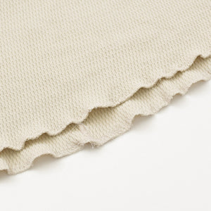 Excellent condition JUNNAKAYAMA long-sleeved thermal T-shirt, size L (JN-F)W24-017 Cotton Beige Used 4a004117