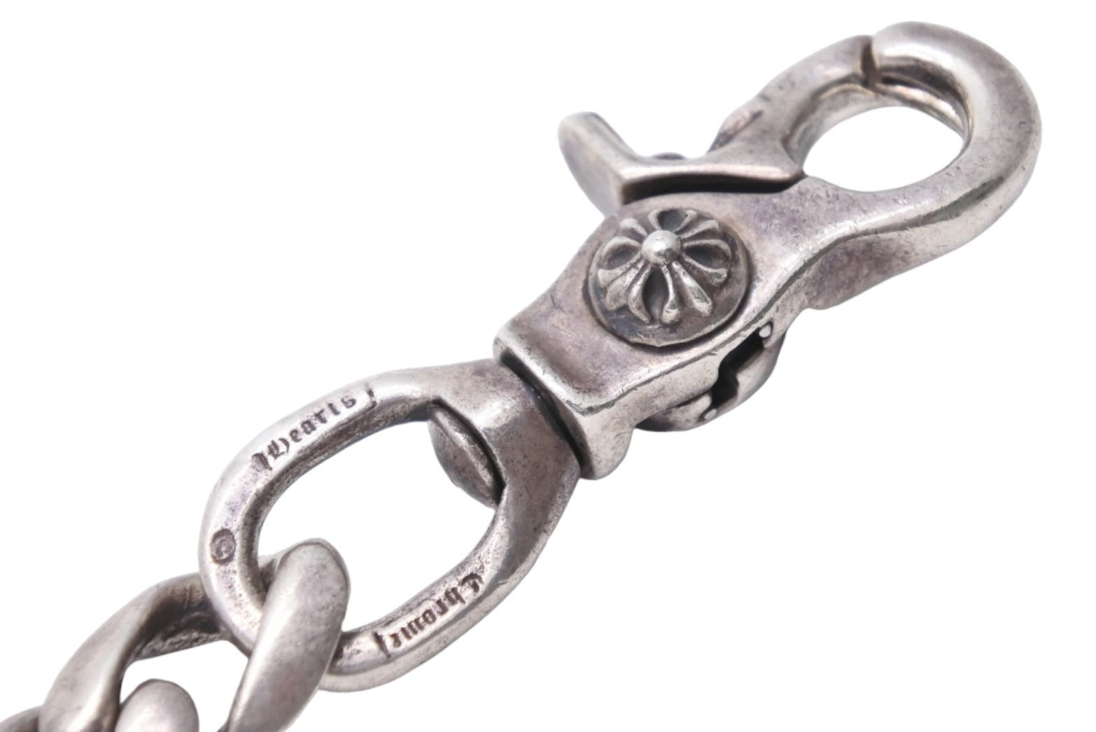 CHROME HEARTS クロムハーツ ウォレットチェーン ダブルクリップ CHROME HEARTS クロムハーツ オールド クラシックウォレットチェーン