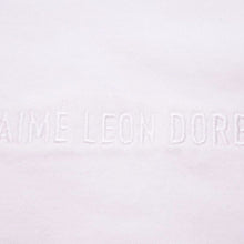 画像をギャラリービューアに読み込む, AIME LEON DORE エメレオンドレ 半袖Tシャツ ロゴ刺繍Tシャツ カットソー コットン ホワイト サイズS 美品 中古 41396