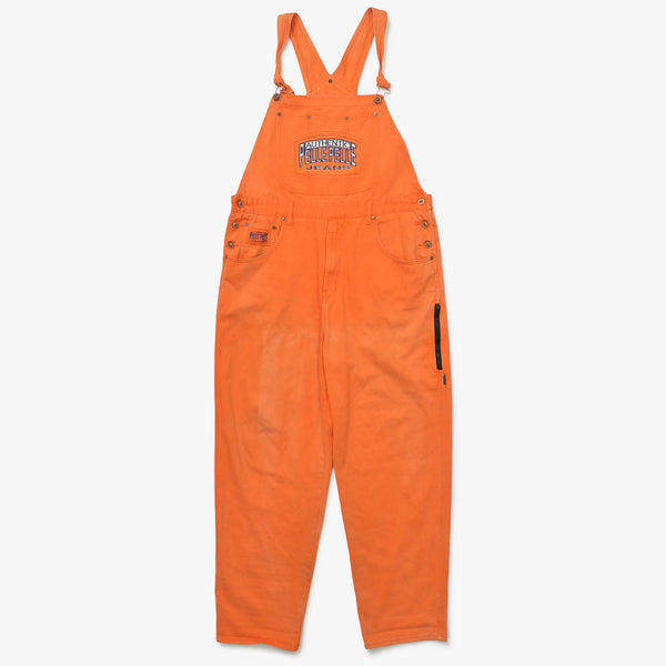 PELLE PELLE Embroidered Overalls Overalls Orange Blue White Size XL Good Condition Used 4a004143