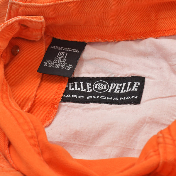 PELLE PELLE Embroidered Overalls Overalls Orange Blue White Size XL Good Condition Used 4a004143