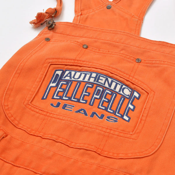 PELLE PELLE Embroidered Overalls Overalls Orange Blue White Size XL Good Condition Used 4a004143