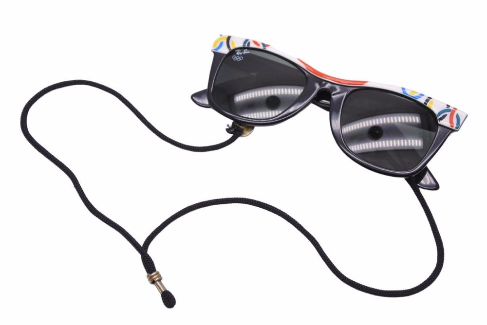 Ray-Ban レイバン 1992 OLYMPIC GAMES OFFICIAL LICENSED デッドストック ボシュロム製 ブラック マルチカラー 美品 中古 42111