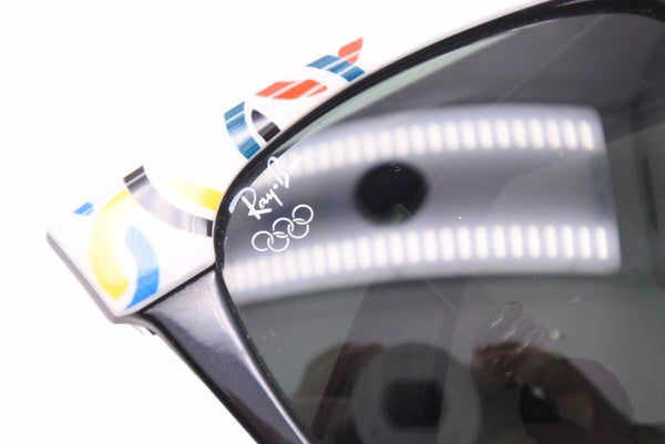 Ray-Ban レイバン 1992 OLYMPIC GAMES OFFICIAL LICENSED デッドストック ボシュロム製 ブラック マルチカラー 美品 中古 42111