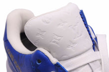 画像をギャラリービューアに読み込む, LOUISVUITTON ルイヴィトン ナイキ AIR FORCE 1 LOW サイズ6 モノグラムレザーローカットスニーカー ブルー 42115